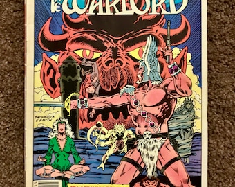 THE WARLORD: Jährliches Vol 1, # 4 (1985). DC Classic Fantasy Comic Buch. Tolle & Seltenheit!