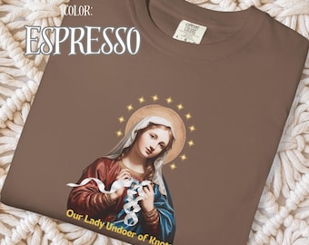 Our Lady Undoer of Knots Vintage Catholic Shirt