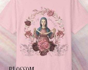 Our Lady Undoer of Knots Vintage Catholic Shirt