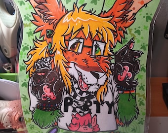 Custom Fursona/Charakter Abzeichen