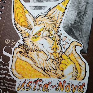 Custom Fursona/Character Badge