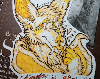 Custom Fursona/Character Badge