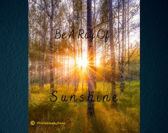 Be A Ray Of Sunshine