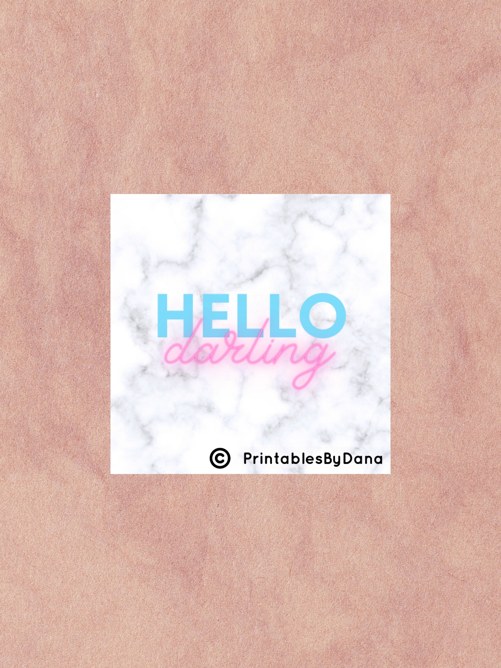 Hello Darling