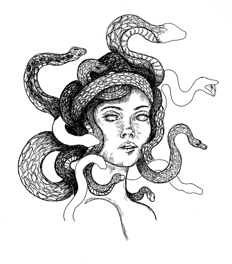Medusa Tattoo Temporary Tattoos Skin Art Tattoo Aesthetic Trending