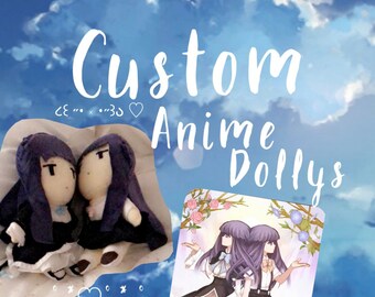 Custom/Commison anime dolly plushie