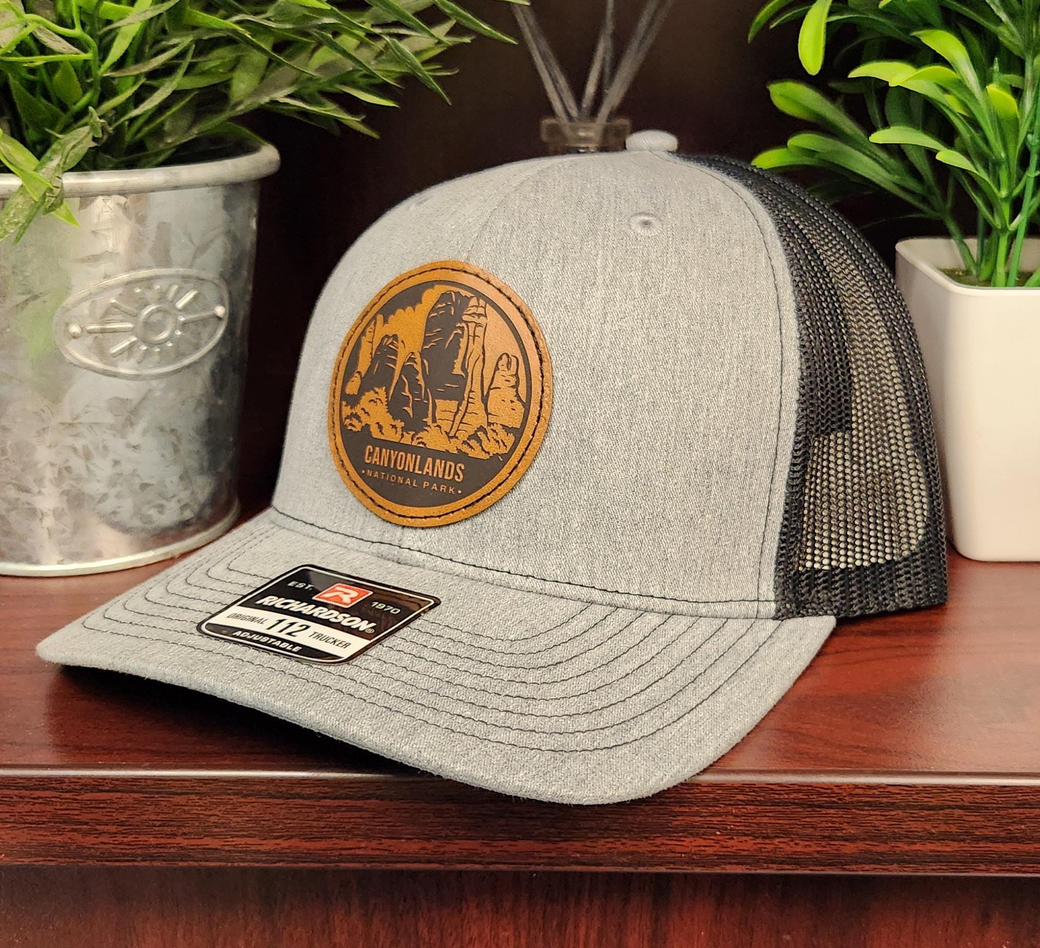 Canyonlands National Park Trucker Hat: Faux Leather Patch  display picture 1