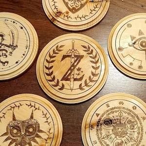 Legend of Zelda Trivet, Hot Plate, Majora's Mask Breath of the Wild Link to the Past Tears of the Kingdom Zelda Gift