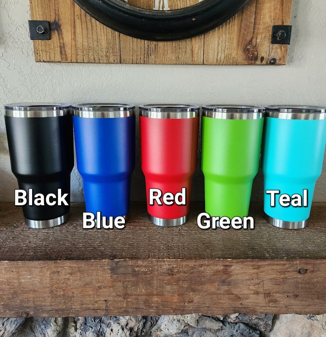 Circle Game, Coffee Tumbler, Funny Gift, Laser Engraved, 30oz RTIC