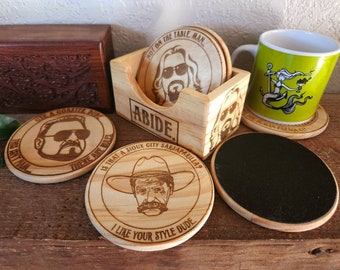 Big Lebowski Coasters, Big Lebowski Gift