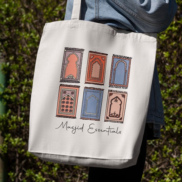 Masjid Essentials tote bag