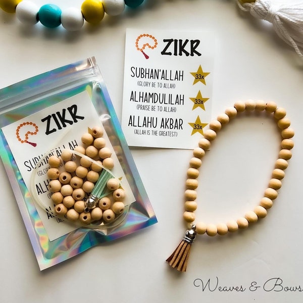 DIY Tasbih Kit | Ramadan crafts for kids