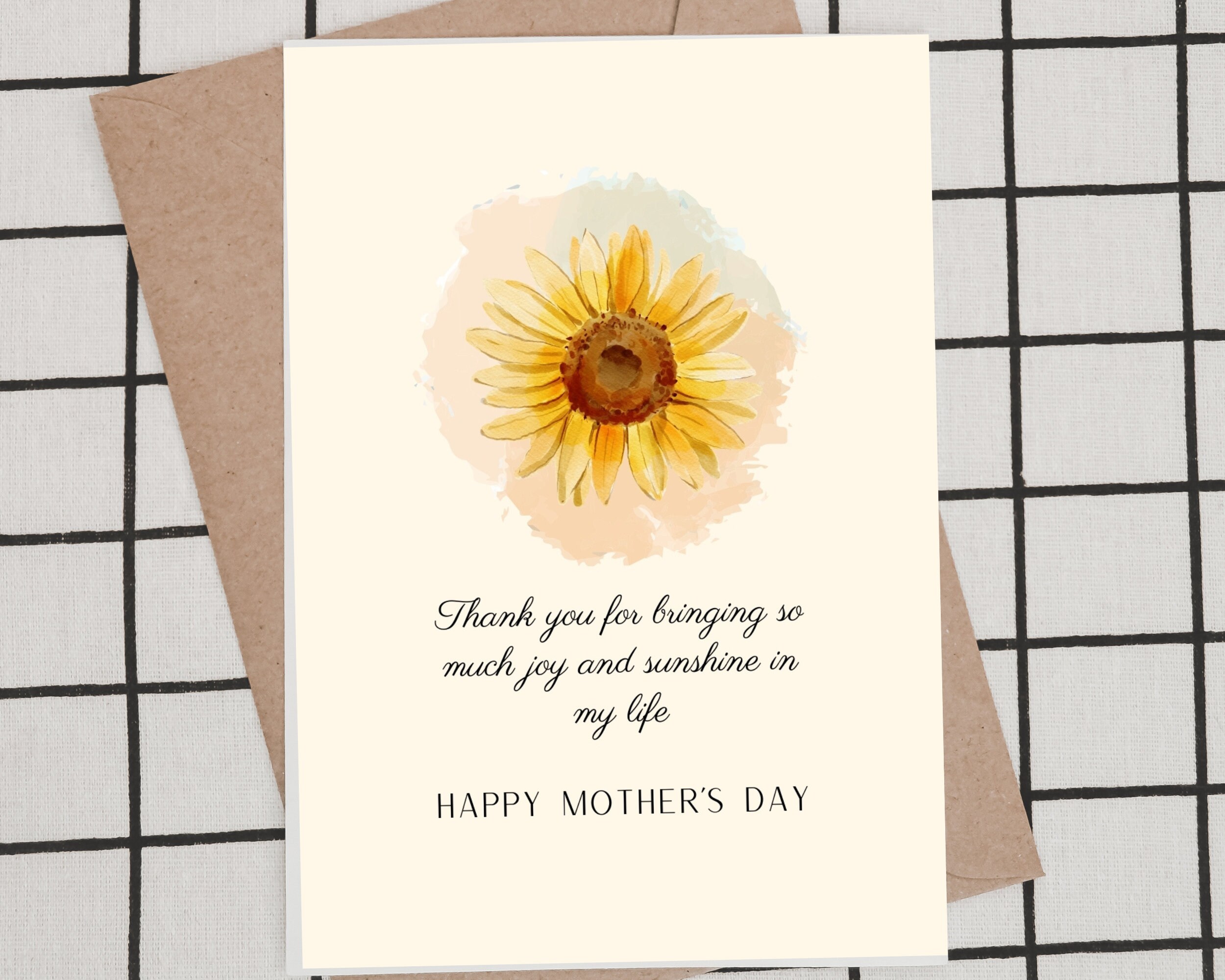 Printable Happy Mother's Day Card Digital Download - Etsy