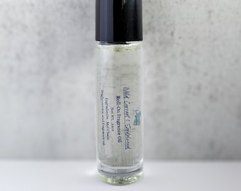 WILD CURRANT and SANDALWOOD Roll On Fragrance Oil .33 oz
