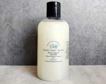 NATURALLY SCENTED and DYE Free Body Wash Vegan 9 oz
