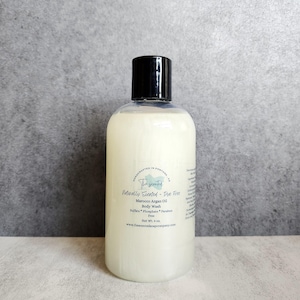 NATURALLY SCENTED and DYE Free Body Wash Vegan 9 oz