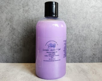 LAVENDER APPLES and OAK Body Wash Vegan 9 oz