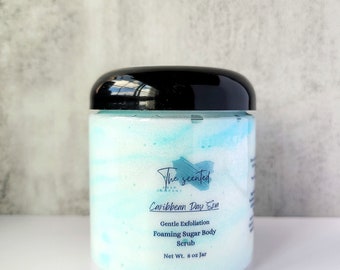 CARIBBEAN DAY SPA Foaming Sugar Body Scrub 8 oz