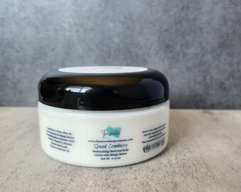 SPICED CRANBERRY Moisturizing Hand and Body Lotion 8 oz Jar