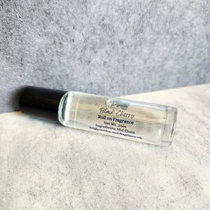 BLACK CHERRY Roll On Fragrance Oil .33 oz
