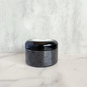 LAVENDER ROSEMARY Black Sea Salt Emulsified Foot Scrub 4 oz