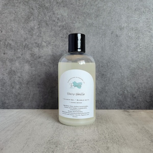 BERRY VANILLA Shower Gel Body Wash Bubble Bath Hand Soap 8 oz bottle