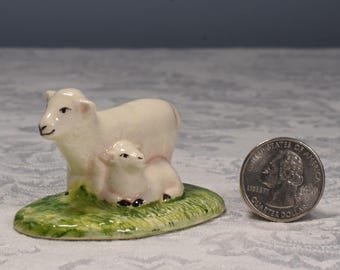 Mother and Baby Sheep Accessory