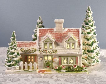 The Revised  Christmas Card House