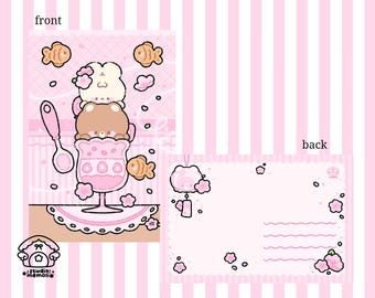 silly parfait print