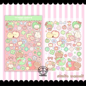 trinket galore sticker sheet