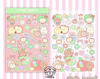 trinket galore sticker sheet