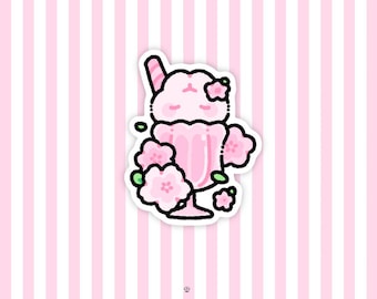 bunny parfait sticker