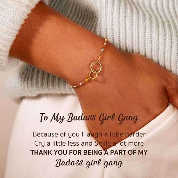 Badass Girl Gang Bracelet Etsy