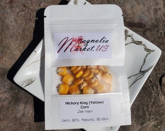 corn seeds , HICKORY YELLOW