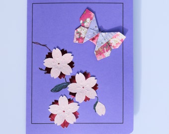 Origami Butterfly Greeting Card