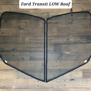 Ford Transit Low Roof Screens 2014 and up (pair)