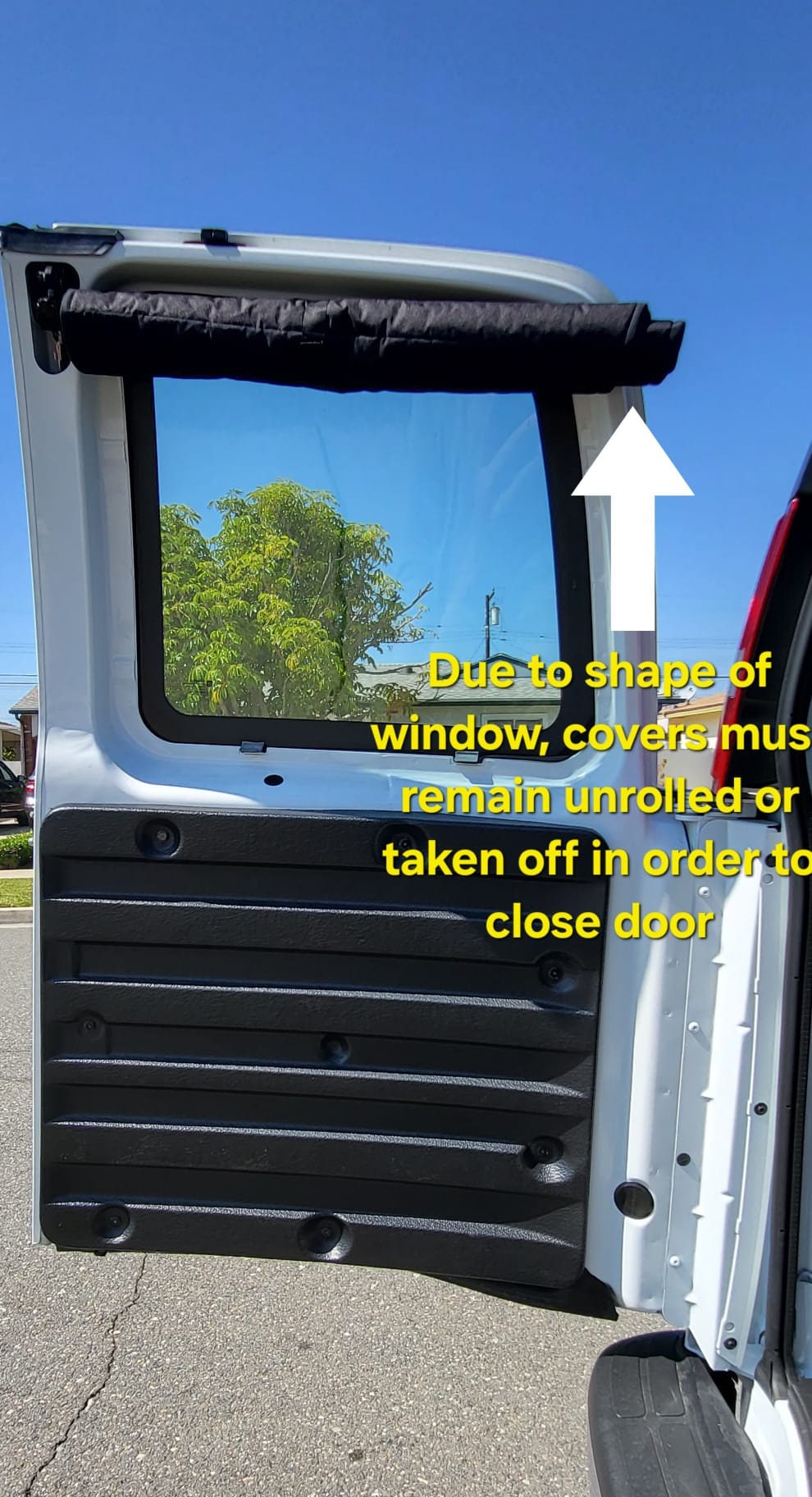 thumbnail image 2 of NAGD Passenger Side Rear Hinged Door Window Glass For Chevy Express 1996-2025 – Stationary, Tempered 2 of 2