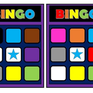 Printable Colors Bingo. Fun learning game for the classroom, homeschool or unschool. learn colors the fun way!