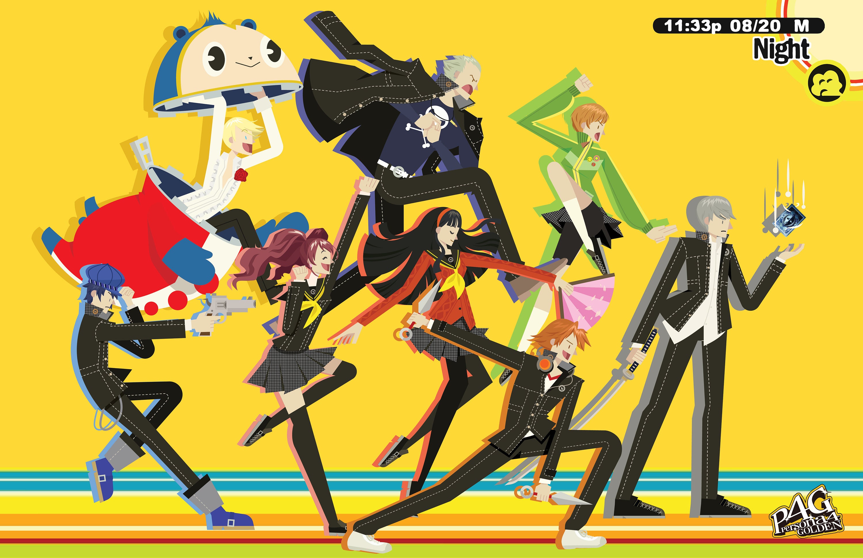 High Quality Prints Persona 4 Poster Official Art 