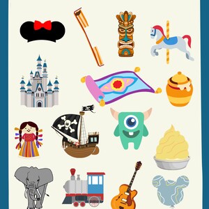 Printable Wall Art,Magic Kingdom,PNG