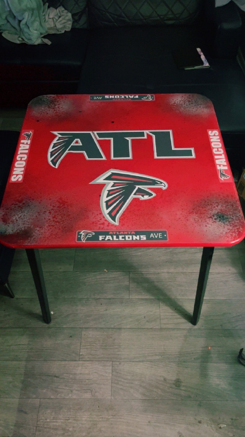 Large Customized Sports Table and Chairs - Etsy