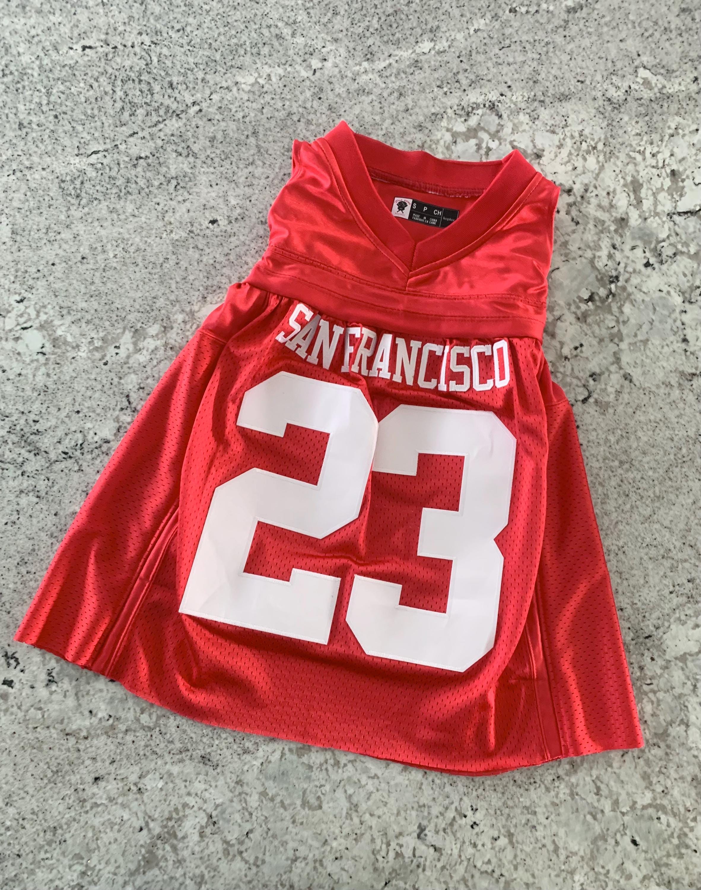 49ers Jersey Dress - Etsy