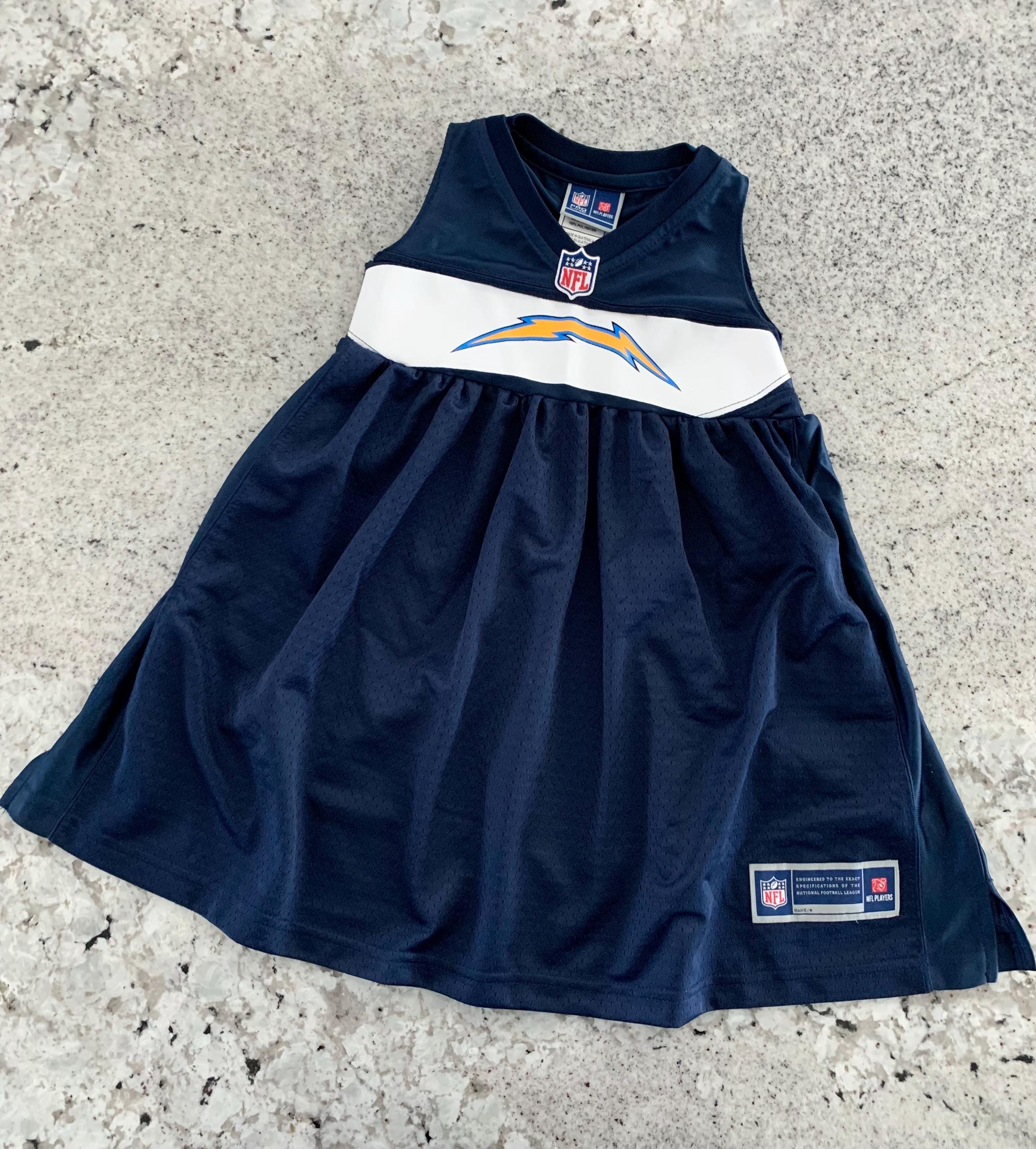 Chargers Jersey Dress - Etsy