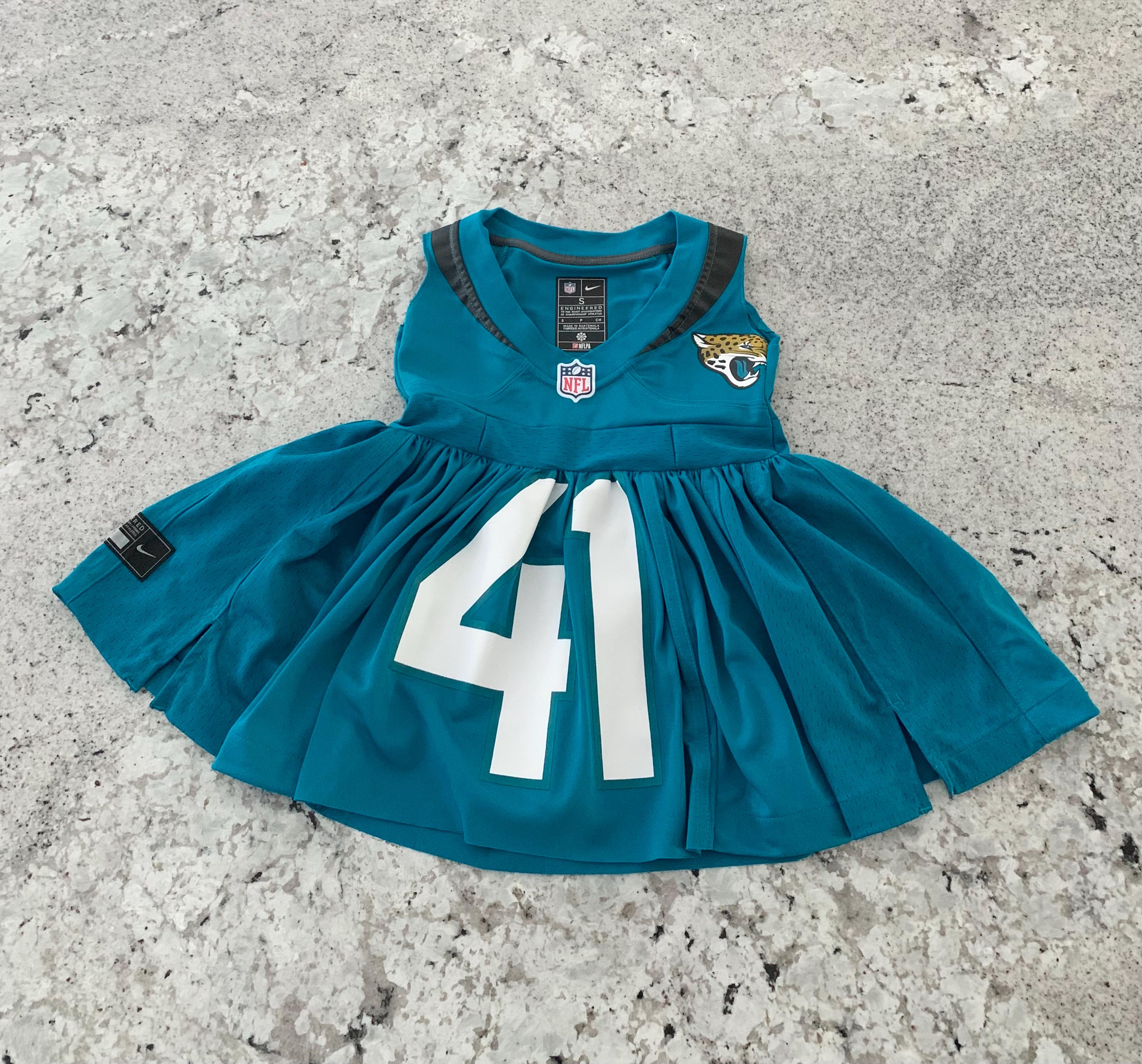 Jersey Dress | Custom Kids Jersey Dress | Girls | Toddler | Upcycled | NFL  | High School | MLB | Mail-in - Etsy