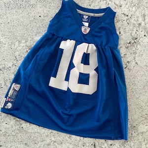 colts jersey dress Women's Gameday Couture Royal Indianapolis Colts Perfect Score Vintage T-Shirt  Dress