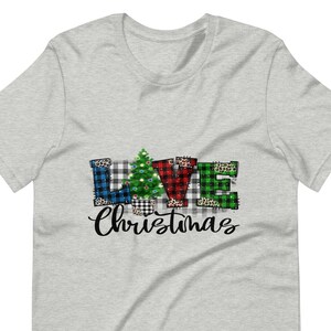 Liebe Weihnachten Unisex T-Shirt, Weihnachts T-Shirt, Weihnachtsgeschenk