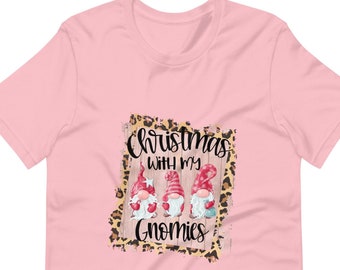 Weihnachten mit meinen Zwergen Unisex T-Shirt, Weihnachtst-shirt, Weihnachtsgeschenk