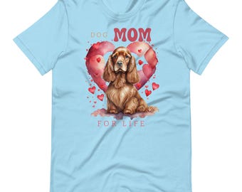 Hundemama fürs Leben Unisex T-Shirt, süßes T-Shirt, Hundet-shirt