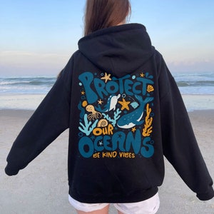 Protect Our Oceans Hoodie Respect the Locals Shirt Save the - Etsy