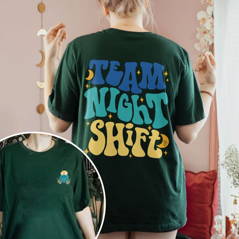NIGHT SHIFT CREW T-SHIRT DESIGN 17551284 Vector Art at Vecteezy